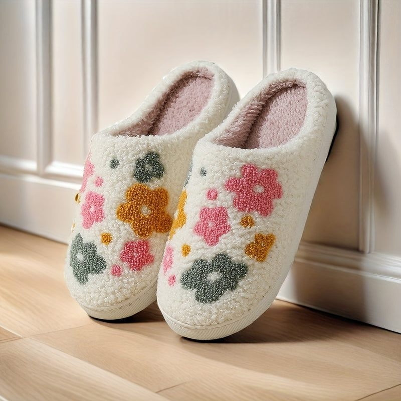 Floral Slippers