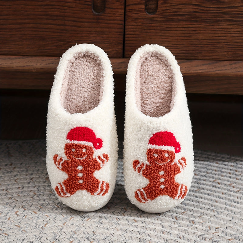 Gingerbread Man Slippers