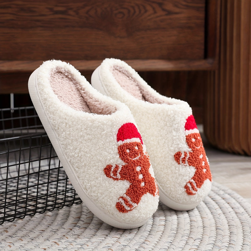 Gingerbread Man Slippers