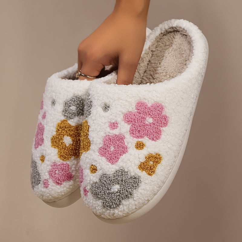 Floral Slippers
