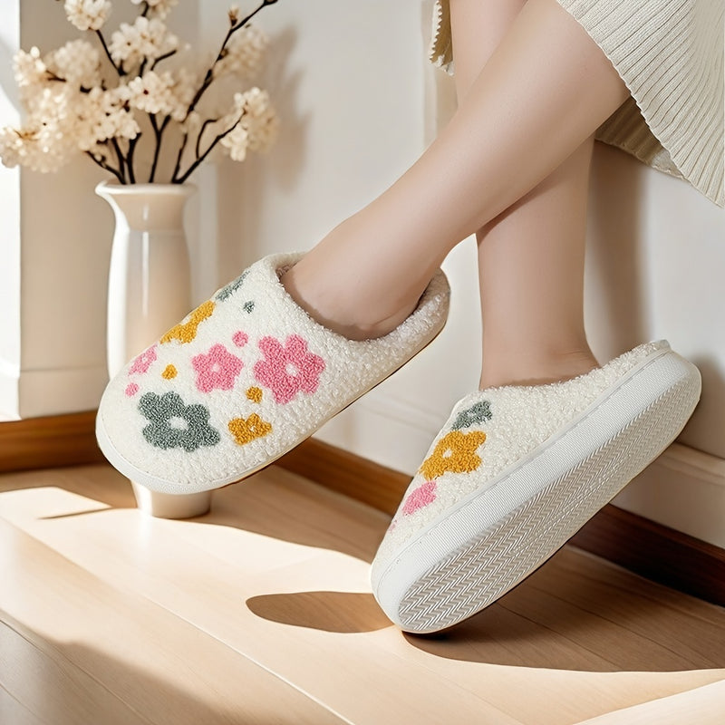 Floral Slippers