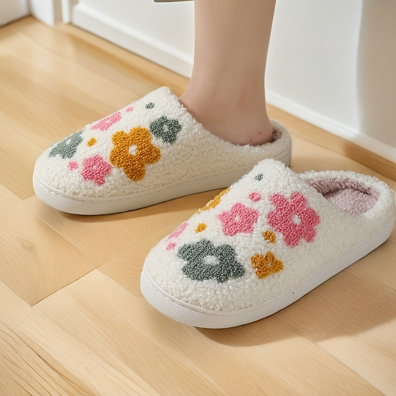 Floral Slippers