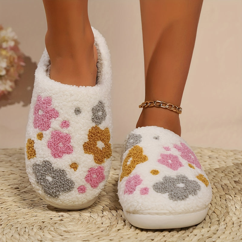 Floral Slippers